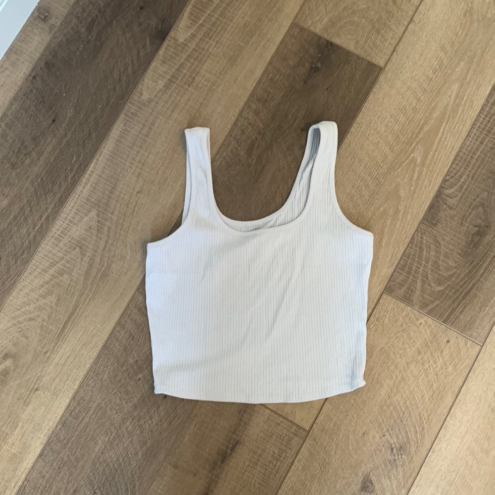 Tilly's Light Blue Tank Top Crop Top